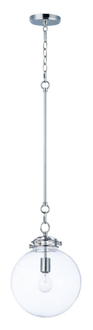 Retro 1-Light Pendant Polished Nickel - C157-25180CLPN