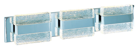 Ice 6-Light Bath Vanity Polished Chrome - C157-39623IBPC